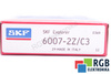 6007-2Z/C3 SKF 35X62X14 16.8KN, 10.2KN RULMENT