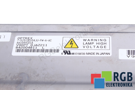 T-51513D104JU-FW-A-AC OPTREX 10.4" MATRICE LCD