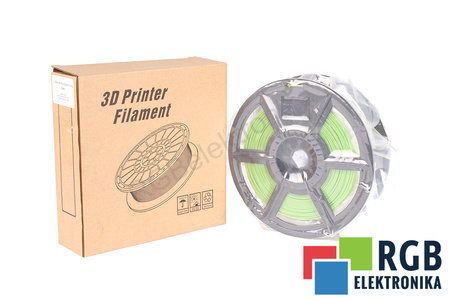 1,75MM HS PLA FILAMENT 0.5KG GREEN FLASHFORGE DIMENSIUNEA EXTERIOARĂ A BOBINEI 180MM, DIMENSIUNEA INTERIOARĂ A BOBINEI 50MM, LĂȚIMEA BOBINEI 45MM