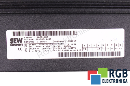 MDX60A0150-503-4-05 SEW EURODRIVE MOVIDRIVE