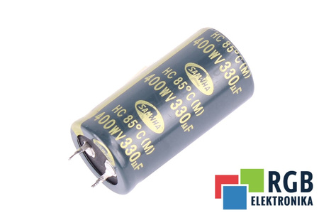 CONDENSATOR 330UF 400V SANWHA