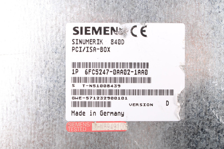 6FC5247-0AA02-1AA0 SIEMENS SINUMERIK 840D GRILĂ