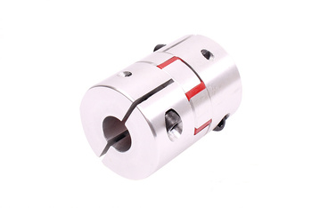 YH10-65-24-24-90 D=65MM D1/D2=24/24MM L=90MM ALUMINIUM CUPLAJ FLEXIBIL CU FĂLCI