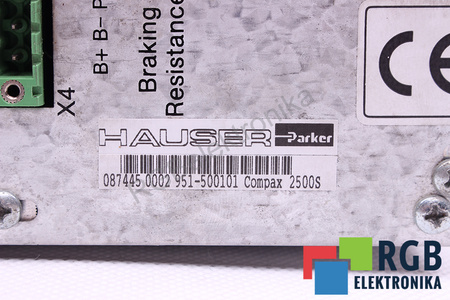COMPAX 2500S PARKER COMAX-S 951-500100 HAUSER