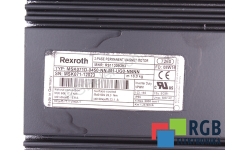 MSK071D-0450-NN-M1-UG0-NNNN BOSCH REXROTH STATOR