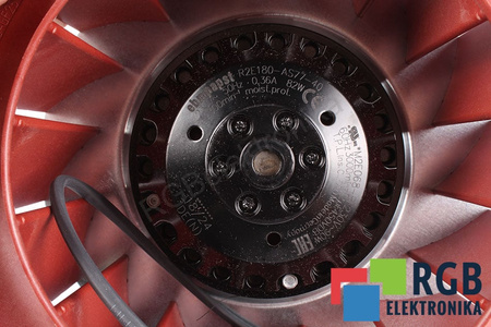 R2E180-AS77-40 EBM PAPST 180MM, 230V, 0.36A EVANTAI