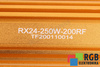 REZISTENȚĂ AHP250W-200RF SR PASSIVES 200R 250KW, 200OHM REZISTENȚĂ