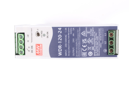 WDR-120-24 MEAN WELL DIN AC/DC ALIMENTARE
