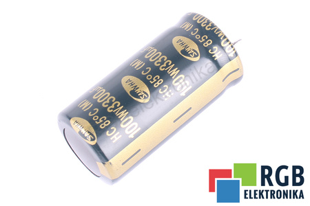 CONDENSATOR 3300UF 100V SANWHA CONDENSATOR