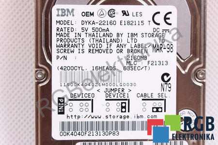 DYKA-22160 IBM E182115
