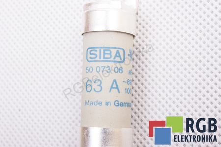 SIGURANŢĂ 5007306 SIBA ULTRA RAPID 63A, 690V, 100KA