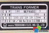 BKO-C1737-02 YOSHIKAWA 200V, 100/21/19/19/13X4V 180VA TRANSFORMATOR