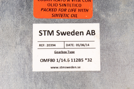 OMF80 STM 1/14.6 14.6I CUTIE DE VITEZE