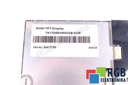 TX17D55VM2CAB KOE LCD TFT MATRICE LCD ÎNLOCUITOR