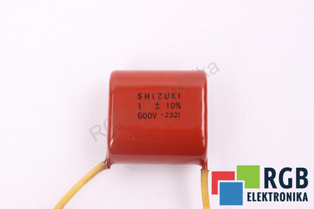 CONDENSATOR 1UF 600V 2321 SHIZUKI CONDENSATOR