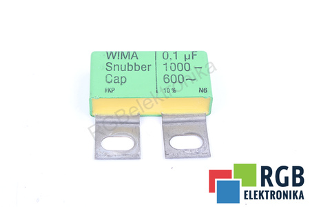 CONDENSATOR 0.1UF 1000VDC WIMA 600VAC CONDENSATOR