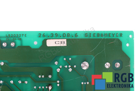 26.39.08.6 SIEB & MEYER L920327E DEFECT – PENTRU PIESE