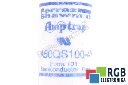 SIGURANŢĂ A50QS100-4Y FERRAZ 500V, 100A