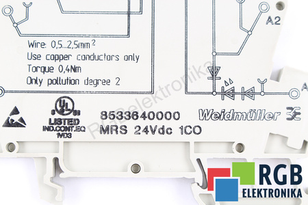 8533640000 WEIDMULLER RELEU