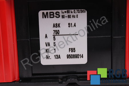 ASK51.4 MBS TRANSFORMATOR DE CURENT