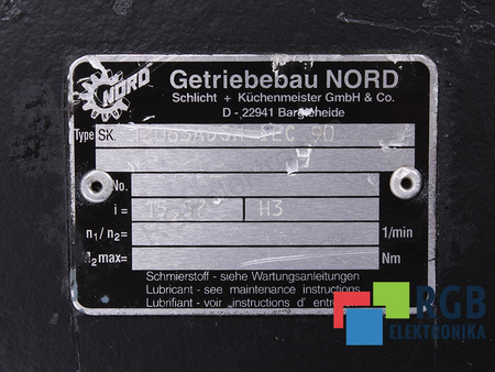 SK.12063ADSHIEC90 NORD I=15.57 CUTIE DE VITEZE