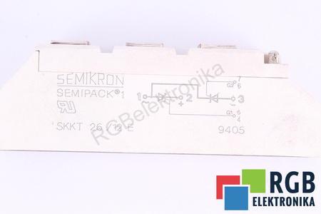 SKKT26/12E SEMIKRON SEMIPACK 1 26A, 1200V