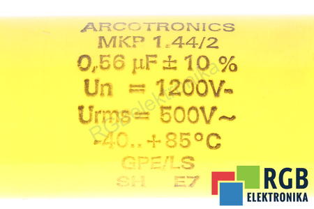 CONDENSATOR MKP1.44/2 ARCOTRONICS 0.56UF CONDENSATOR