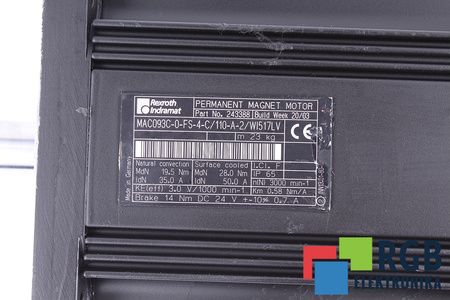 MAC093C-0-FS-4-C/110-A-2/WI517LV REXROTH