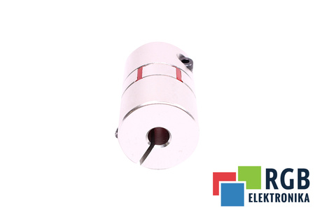 YH10-30-8-8-50 D=30MM D1/D2=8/8MM L=50MM ALUMINIUM CUPLAJ FLEXIBIL CU FĂLCI