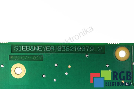 036210079_2 SIEB & MEYER DEFECT – PENTRU PIESE