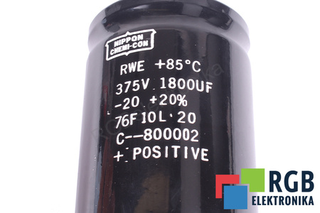 CONDENSATOR 1800UF 375V NIPPON