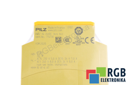 PNOZ X4 24VDC 3N/O 1N/C PILZ 774730 RELEU DE SIGURANȚĂ