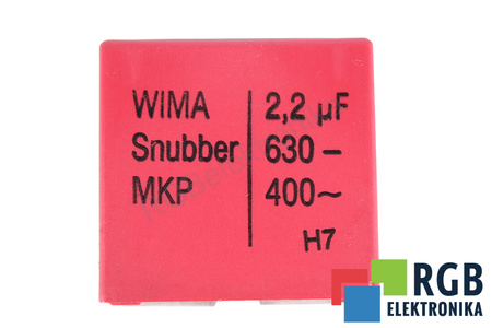 CONDENSATOR 2.2UF 630V WIMA 400V MKP SNUBBER CONDENSATOR