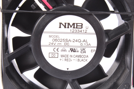 06025SA-24Q-AL-D0 NMB TECHNOLOGIES 60X60X25MM 24VDC 0.13A EVANTAI