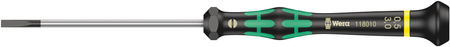 05118010001 WERA 2035 80MM, 0.50MM, 3MM ȘURUBELNIȚĂ PLATĂ DE PRECIZIE