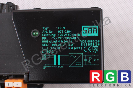 BSN 073-0204 SBA