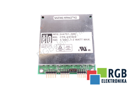 CTR-231000 ELO TOUCHSYSTEMS 244791-000