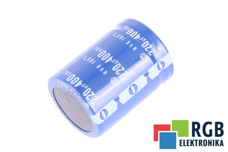 CONDENSATOR 220UF 400V HITACHI HVR CONDENSATOR