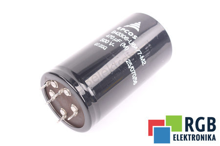 CONDENSATOR B43306-U6477-M2 EPCOS 25/070/56 470UF, 500VDC