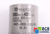 CONDENSATOR A42L-0001-0161/681 HITACHI HCGF2A 680UF, 400VDC CONDENSATOR