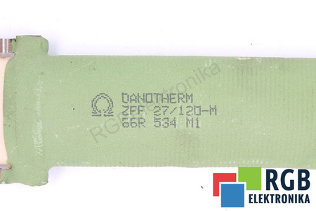 REZISTENȚĂ ZFF27/120-M DANOTHERM 66 OHM 66OHM REZISTENȚĂ