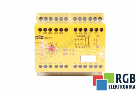 PNOZ V 3S 24VDC 3N/O 1N/C 1N/O T PILZ 774789 RELEU DE SIGURANȚĂ