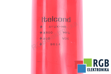 CONDENSATOR 3300UF 400VDC ITELCOND CONDENSATOR