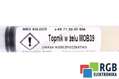 MOB39 MBO SOLDER 10G GEL FLUX