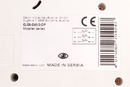 CLS6-C40/3-DP EATON 270424 DISJUNCTOR