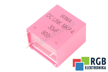 CONDENSATOR DCMKP4-30U/900 WIMA 30UF, 900V, DC, LINK, MKP4