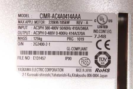 CIMR-AC4A0414AAA YASKAWA