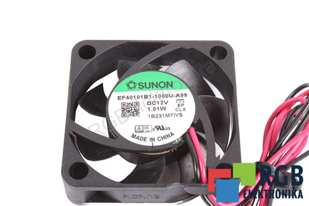 EF40101B1-1000U-A99 SUNON 40X40X10MM, 12V EVANTAI