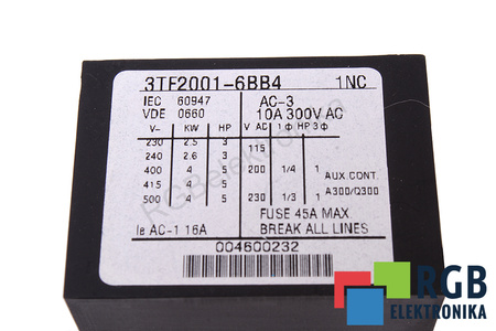 3TF2001-6BB4 SIEMENS ÎNLOCUITOR