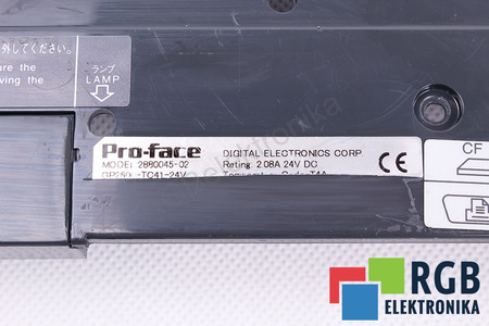 GP2600-TC41-24V PRO-FACE 2880045-02 SPATELE CARCASEI